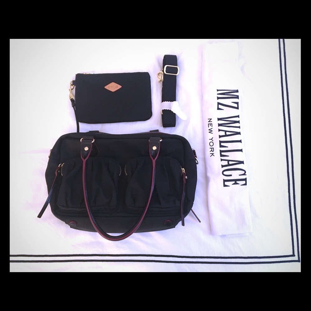 MZ Wallace Black Bedford Jane Satchel - NEW